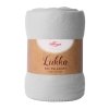 Koc polarowy LUKKA 150x200cm wz. popiel